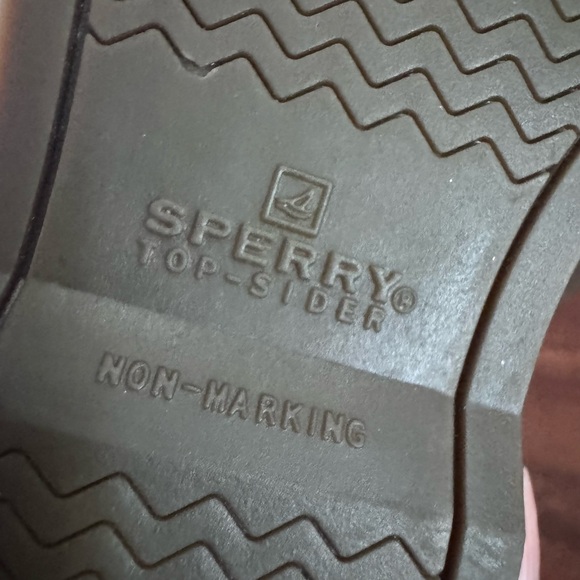 Sperry Tan Kids boat Shoes - Picture 4 of 6